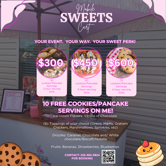 Mobile Mini Pancake Cart